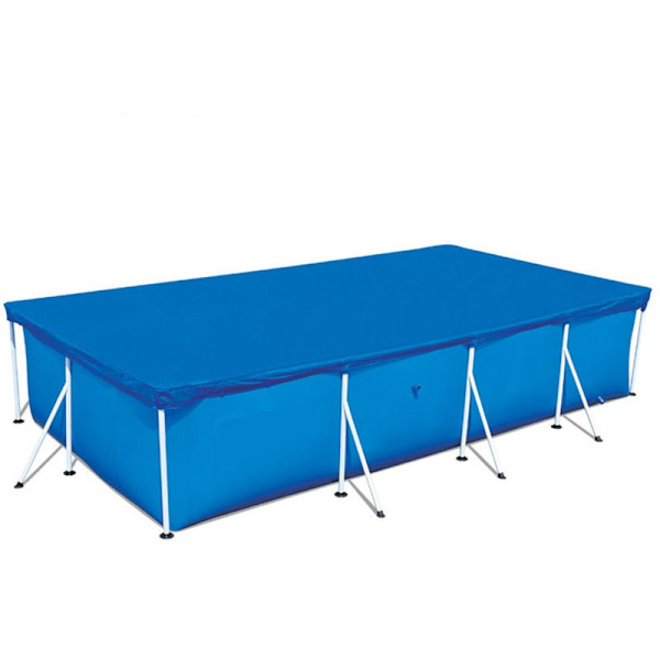 (2,24*1,54m pe pooloverdækning) mobil vandpool stor stand oppustelig swimmingpool