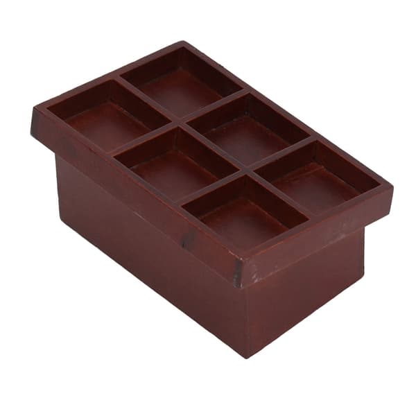Dockhus Grönsaksfrukostställ Utsökt Minigrönsaksfrukostställ Modell för 1/12 Miniatyrdockhus Brun