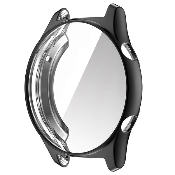 For Honor Watch GS 3 Full Coverage TPU Electroplating Watch Case Black