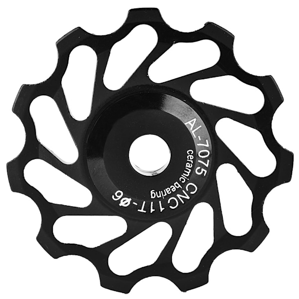 Mountainbike keramisk baghjulsafleder guidehjul leje spændingshjul 2 stk. til salg (sort 11T)