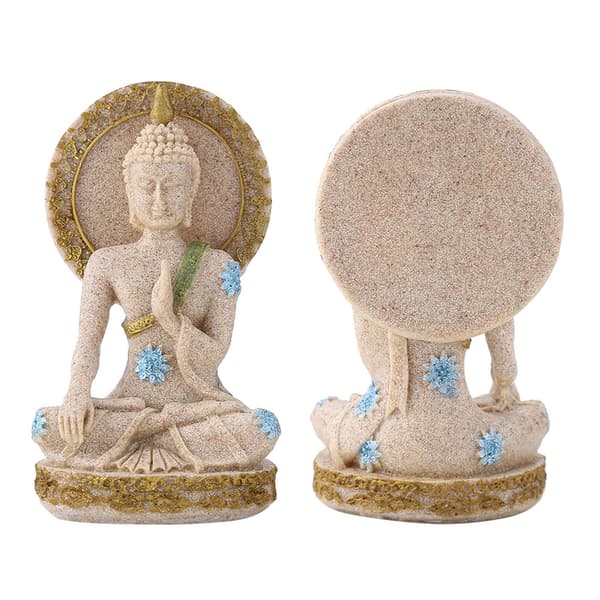 Sandstein Buddha Statue Hjem Hotell Dekor Perfekt Gave