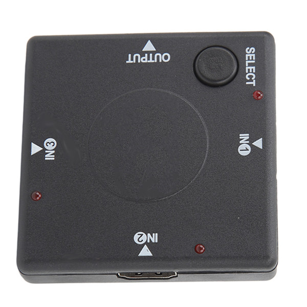3 i 1 Ud Switcher 1080P HD Multimedie Interface Splitter Adapter Video Converter til bærbar computer