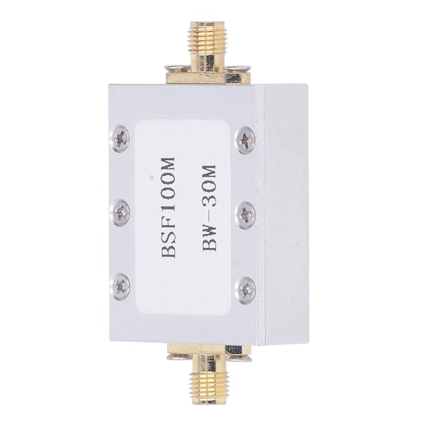 Båndstopfilter til FM-interferens 88-108MHz med CNC-aluminiumlegeringsskal - Passivt hakfilter