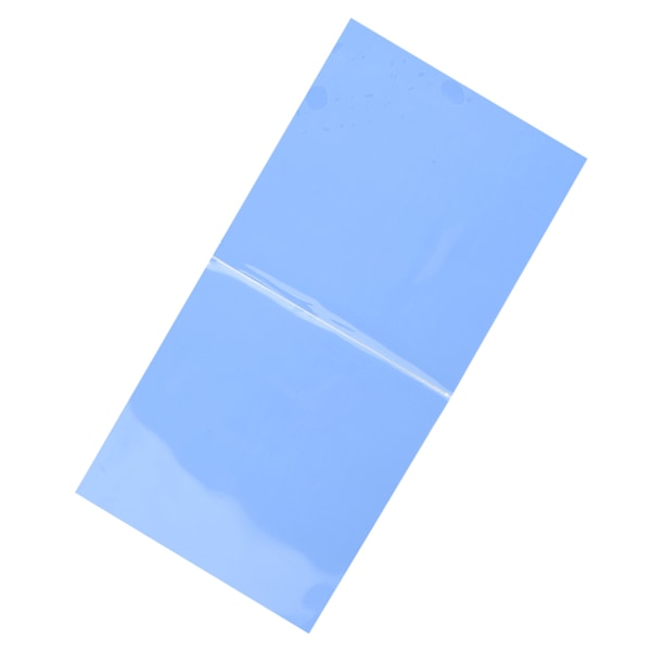2 stk. 100 mm x 1 mm CPU Chip Køleplade Termisk Ledende Silikonpude