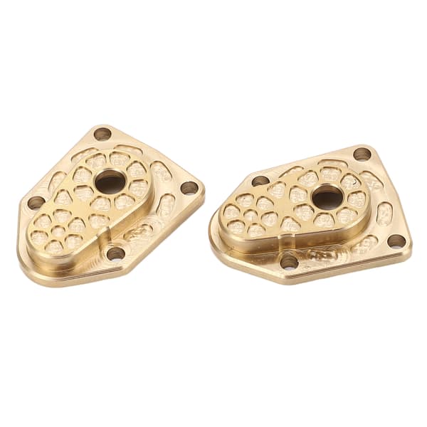 2 stk. RC Girdeksel Messing Gull Styreleddhette Front Bakaksel Universal for Axial 1 18 UTB18 Capra