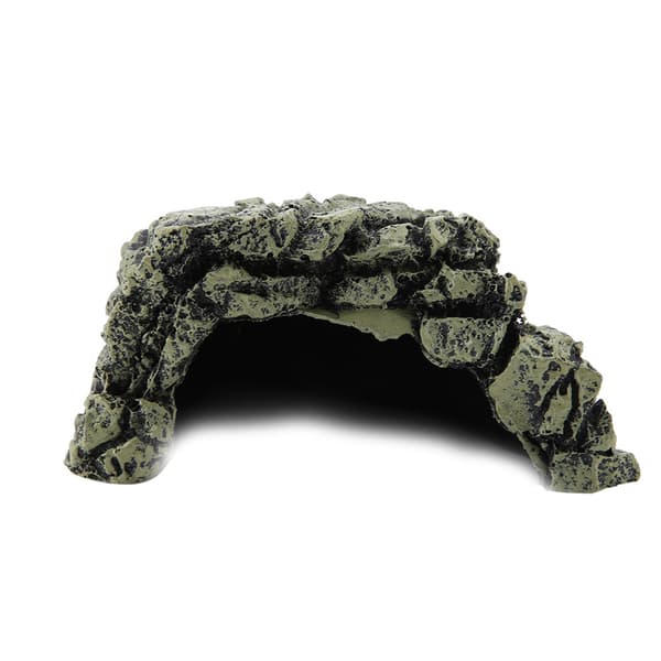 Medium Akvarium Skildpadde Reptil Solplads Skjul