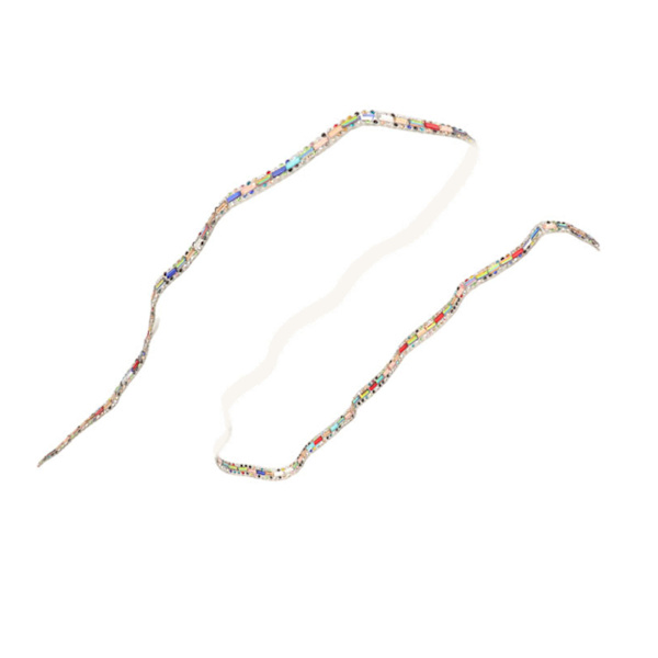 Glittrande Rhinestone-remsa Självhäftande Rullbar Band för DIY-hantverk