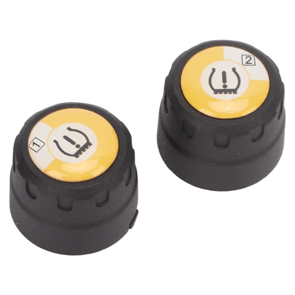 Bluetooth TPMS 2 Extern Sensor Realtidsövervakningssystem för Däcktryck med Trycktemperatur Alarm för Motorcykel