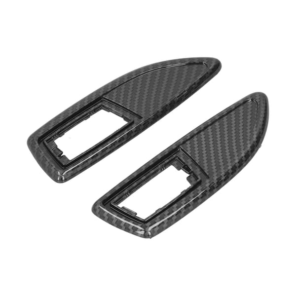 2 stk. sideblinklys repeater Ramset Bilanpassningar erstatning for Vauxhall Corsa D Range 2006-2014 karbonfiberstil