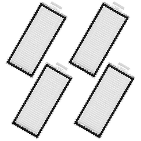 4-pack tvättbart filter för , +, Max, Max+, Q5 Pro, Q5 Pro+, Q8 Max, Q8 Max+ robotdammsugare HEPA-filter