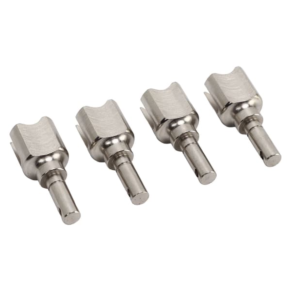 4 STK RC Differensialkopp Stål Høy Styrke RC Differensialkoblingskopp for ARRMA 1/7 1/8 Sølv