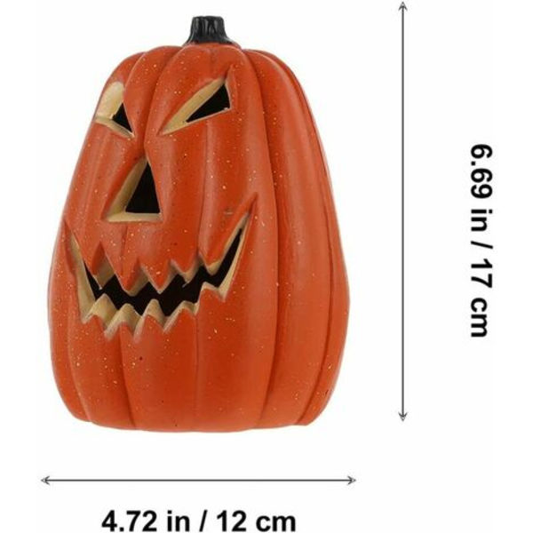 Pumpkin Lyhty Halloweeniin - Lyhty - Paristokäyttöinen - Juhlasisustus Halloweeniin, syksyyn, ulkokäyttöön, sisätiloihin ja G
