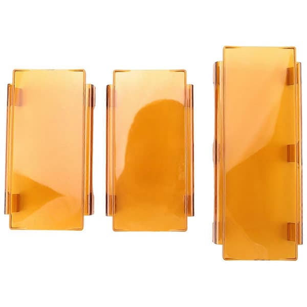 20-tommer gult snap-on linsedæksel 6-tommer + 8-tommer til Offroad Led lysbar ATV SUV Yellow