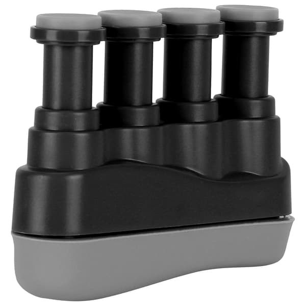 Trigger Finger Styrker Håndgreb Træner Ergonomisk Silikone Træner Guitar Sort