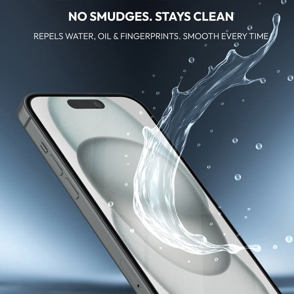 2-Pack Iphone 15 Skärmskydd - Härdat Glas | [Automatisk Installation] - Bubbelfritt Iphone 15