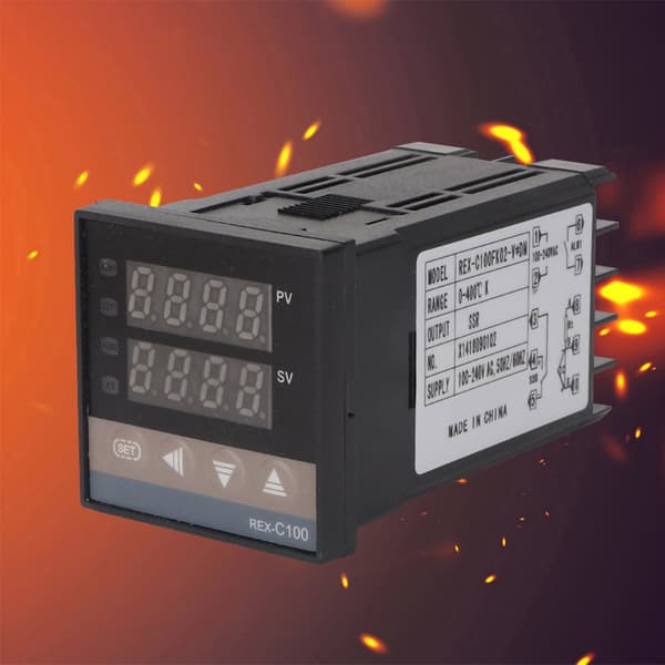 Digital LED Temperaturstyring Termostat 0-400℃ AC110V-240V