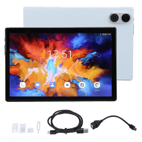 10,1\" Android 11 Tablet, 4G LTE, Octa Core, 8GB RAM, 128GB ROM, 8800mAh, 5G WiFi
