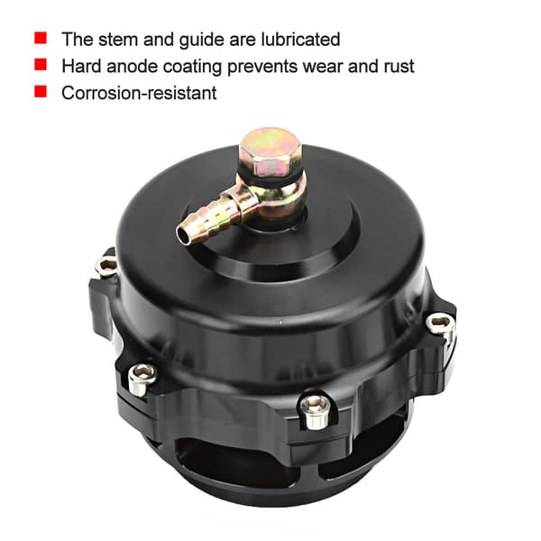 50MM Sølv V-bånd Turbo Blow Off Ventil