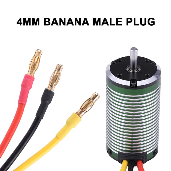 Høyytelses 4-polet motor for RC-biler 4500KV