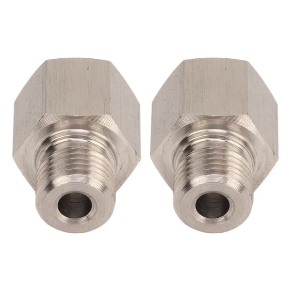 1/8in NPT til M10 X 1.0 Han Manometer Sender Adapter Lækagesikker Universal Bil Rustfrit Stål