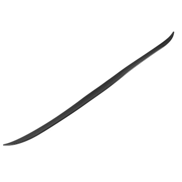 Kolfibermönstrad Kort Gummispoiler Vinge Aerodynamisk Biltillbehör