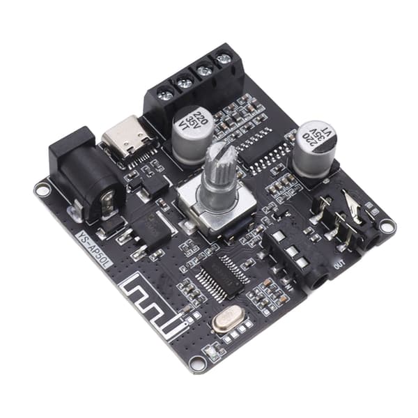 Høy Effekt Dobbel Kanal Stereo Digital Bluetooth Forstker Modul 2x50W DC12 24V