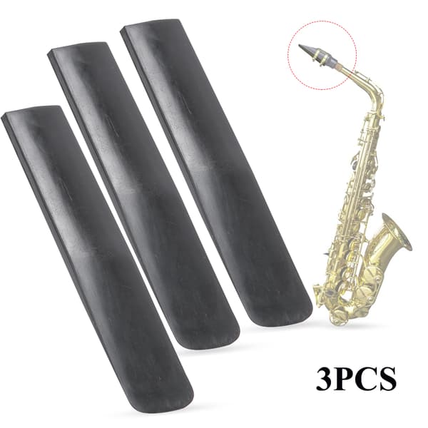 3 stk. Hartz Saxofonrør Styrke 2,5 Altsaxofonrør Saxofon Tilbehør Dele