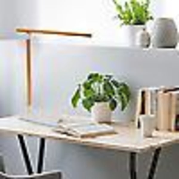 led vikbar lampa sovrum uppladdningsbar dimbar bordslampa (guld)