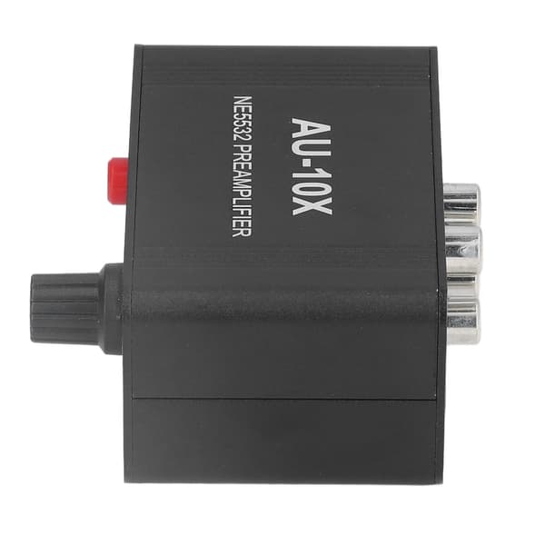 20dB Stereo Phono Forforstærker med 3,5 mm Hovedtelefon RCA Input Output