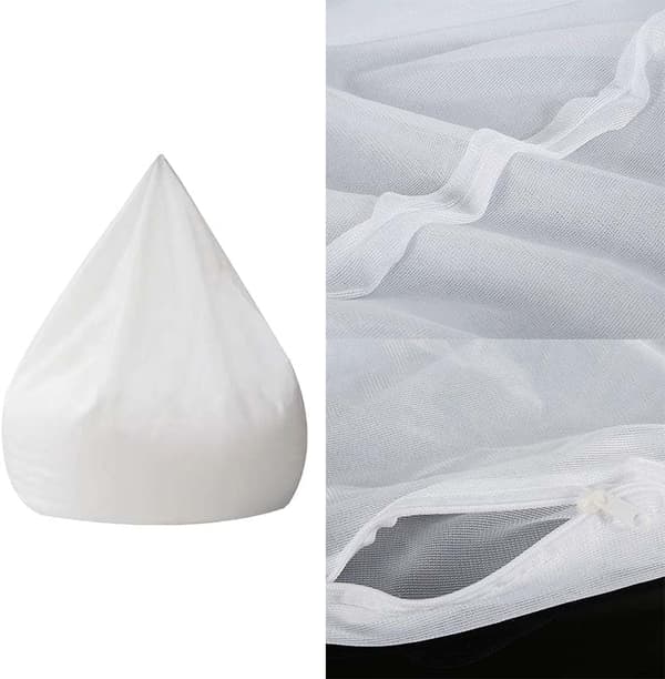 70x80cm Sittsäck Foder Innerfoder Med Dragkedja Lätt Att Rengöra För Vardagsrum Sovrum Lekrum Ingen Klädsel White