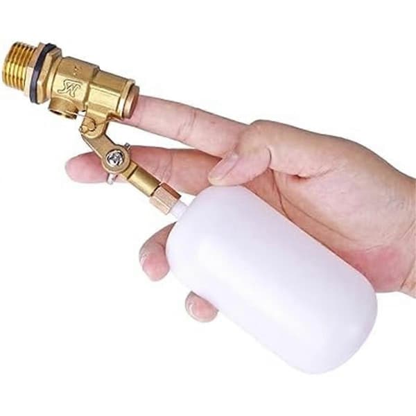 1/2 tomme flydeventil, vandflydeventil til damflydeventil automatisk påfyldning, til husdyrtanke, akvarier 3Pcs