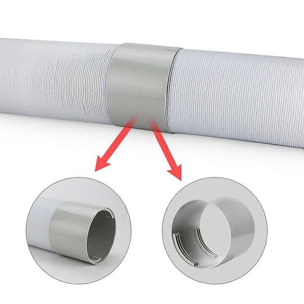 13 cm slangadapter bärbara avgasrörskopplingar för bärbara luftkonditioneringar avgasrör