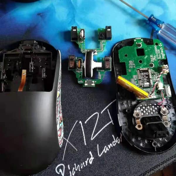 Til Logitech G Pro X Superlight Mus Top Bundkort Mikroafbryder Knapbræt