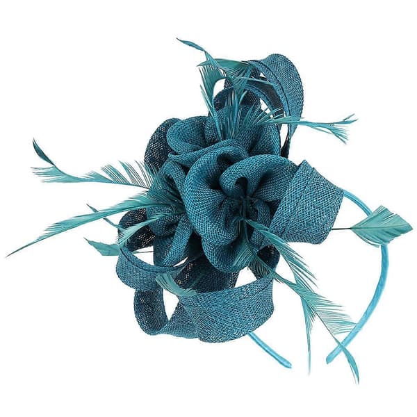 Dame Fascinator Teselskap Hodeplagg For Kvinner Hodeplagg Ball Stoffmateriale 23x18x8cm 1Pack