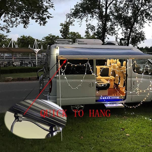 Camper String Light Tent Hooks for Camping Traveling Tent Hangers Light Clamp