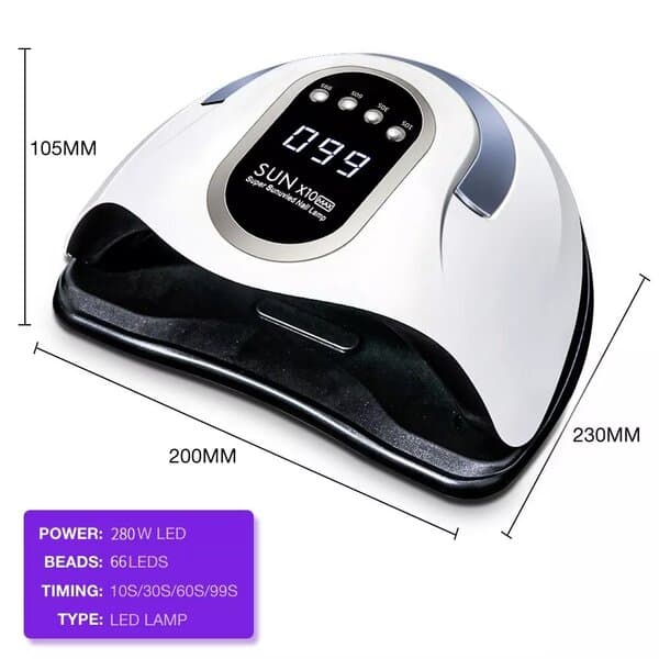 Sun X10 UV/LED 280W