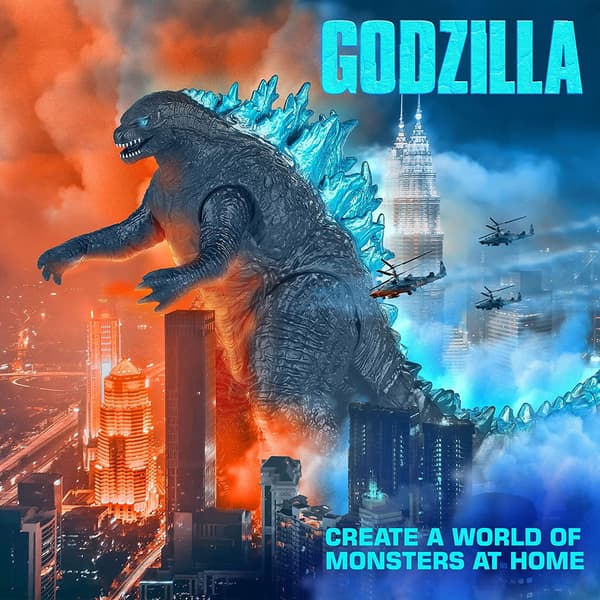 Godzilla Actionfigurleker for gutter og jenter Godzilla Monsterleketøy