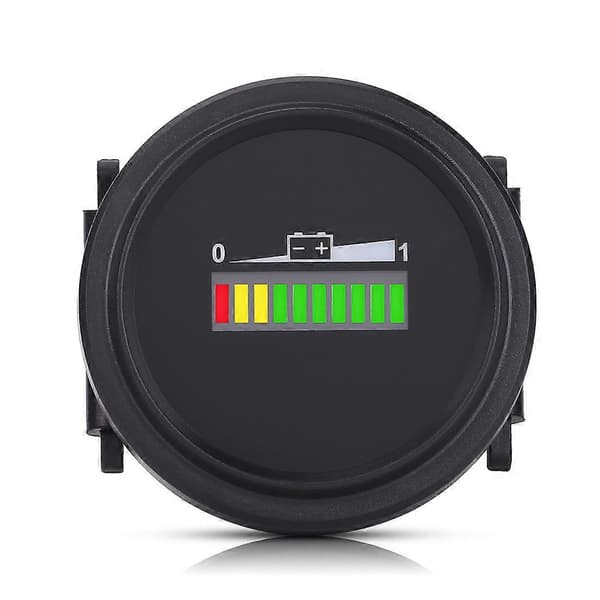 12V/24V/36V/48V/72V LED Digital Batteriindikator Måler til Golfvogn