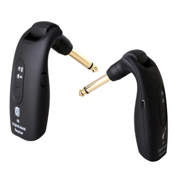 2,4 GHz trådløst gitarsystem oppladbar digital gitar A9 sender og mottaker for elektrisk gitar