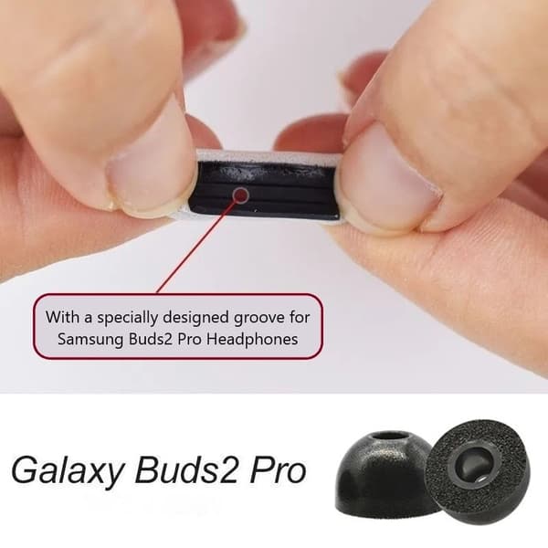 Velegnet til Earbuds til Galaxy Buds 2 Pro - Hukommelsesskumpropper