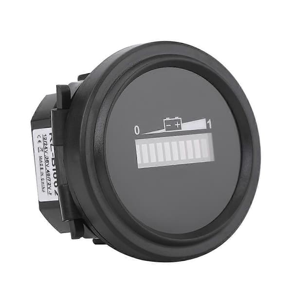 12V/24V/36V/48V/72V LED Digital Batteriindikator Måler til Golfvogn