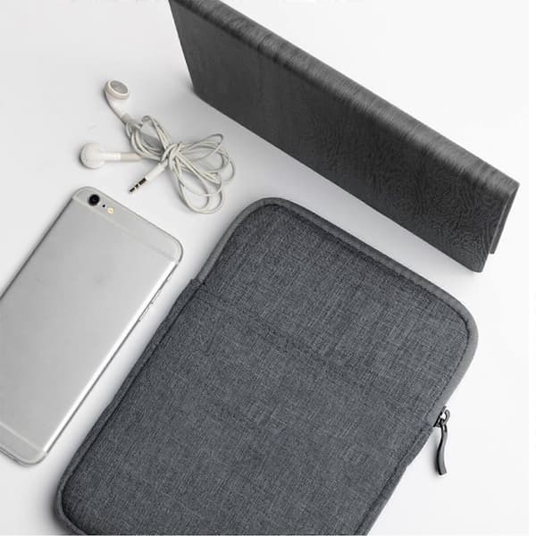 8 tommer tablet-etui, polyesterpose til iPadMini (6. generation) Light Gray 8 inches