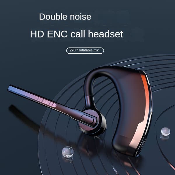 Bluetooth-headset med ét øre (mono) - Tilslut til din PC, Mac, tablet og/eller mobiltelefon - Støjreduktion