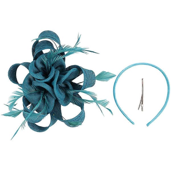 Dame Fascinator Teselskap Hodeplagg For Kvinner Hodeplagg Ball Stoffmateriale 23x18x8cm 1Pack