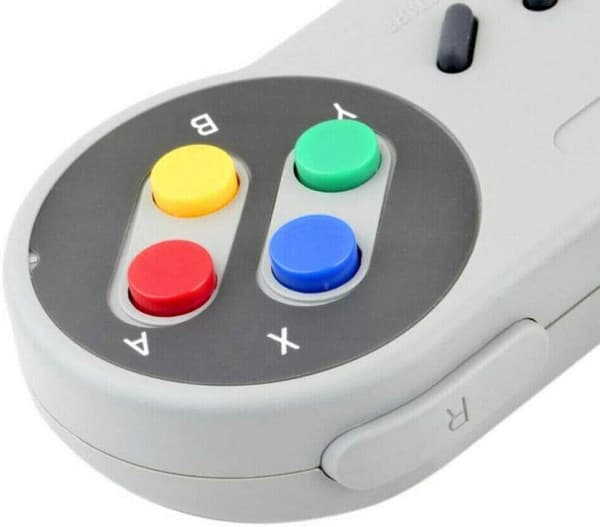 2 pakker USB-controller til Super NES SNES, USB Famicom Controller Joypad Gamepad til bærbar computer Windows PC/MAC/Raspberry Pi Classic