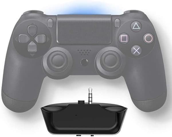 Trådløs Bluetooth 5.0 Audio Mottaker Sender For PS4 Dualshock 4 Mini3.5Mm Aux Stereo Adapter For Bluetooth Headsett