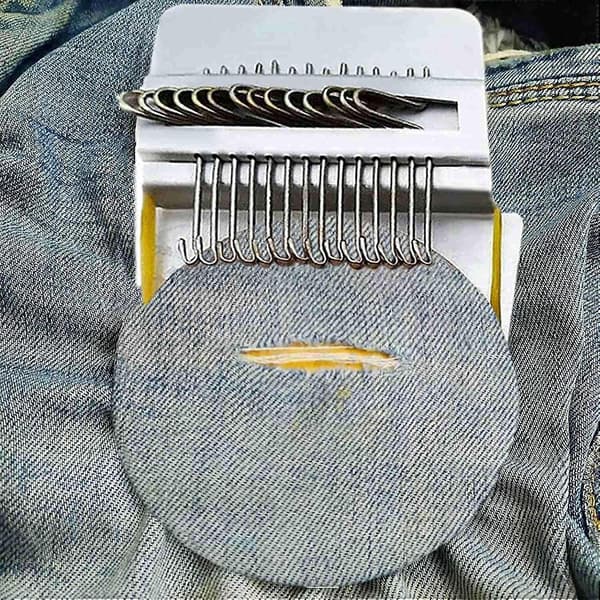 Mini Loom Speedweve Type Weave Tool, Darning Loom Raskt Mini Reparasjon Praktisk Darning Loom DIY
