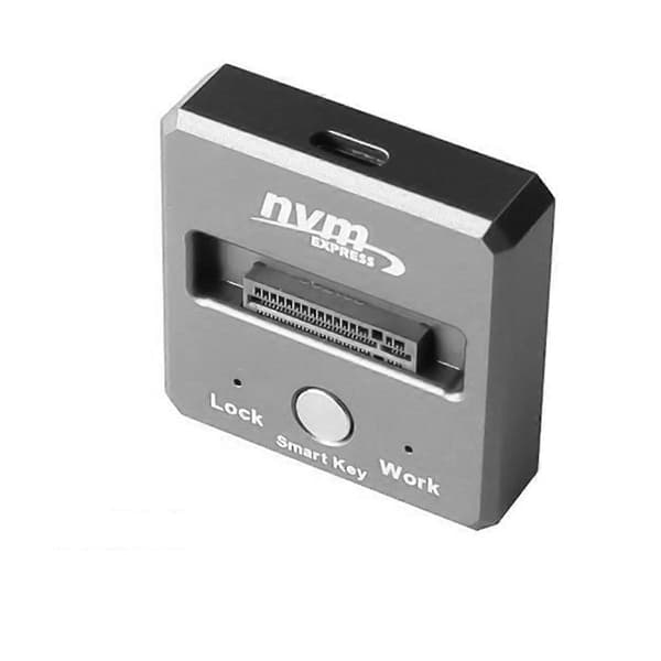 10 Gbps M2 SATA NVMe til USB 3.1 Docking SSD-adapter SATA NVMe Dual Protocol til 2230 2242 2280 22110 M2 SSD-kabinetbase