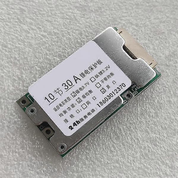10S 36V 30A Batteribeskyttelseskort - Cellebeskyttelse BMS PCB-kort