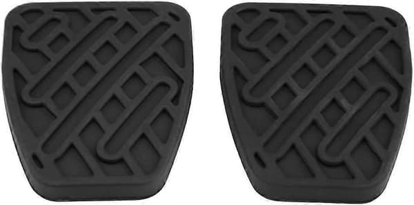 Bromskopplingspedalplatta, automatisk bromskopplingspedalplatta gummiskydd 2Pcs